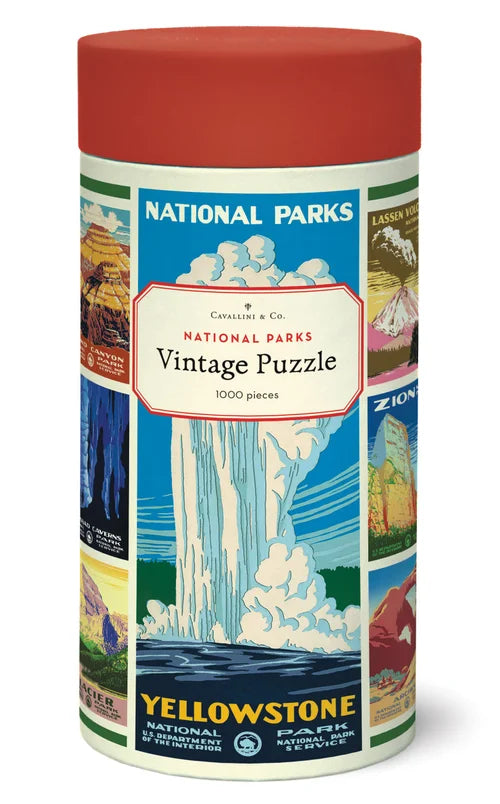 Cavallini Vintage 1,000 Piece Jigsaw Puzzle Collection | Artisans.