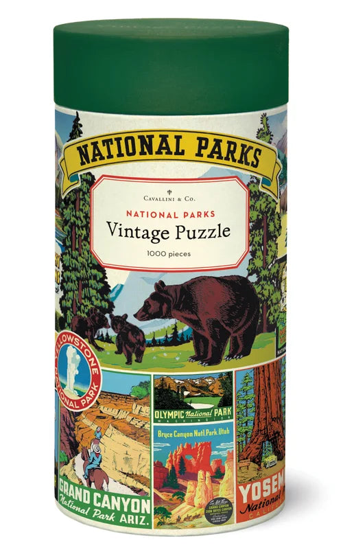 Cavallini Vintage 1,000 Piece Jigsaw Puzzle Collection | Artisans.