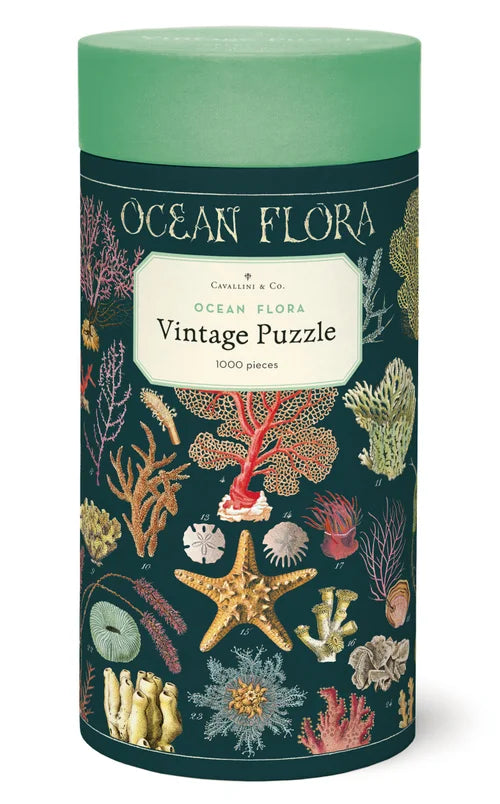 Cavallini Vintage 1,000 Piece Jigsaw Puzzle Collection | Artisans.