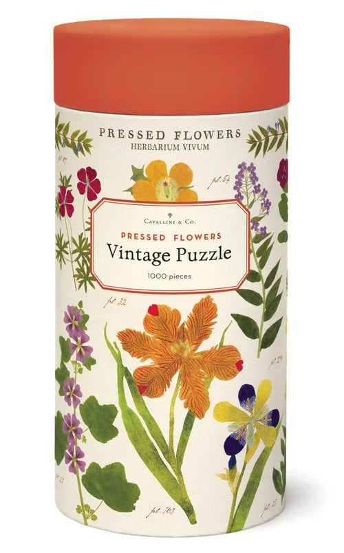 Cavallini Vintage 1,000 Piece Jigsaw Puzzle Collection | Artisans.