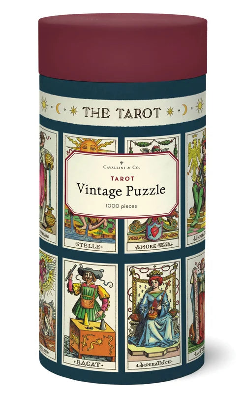 Cavallini Vintage 1,000 Piece Jigsaw Puzzle Collection | Artisans.