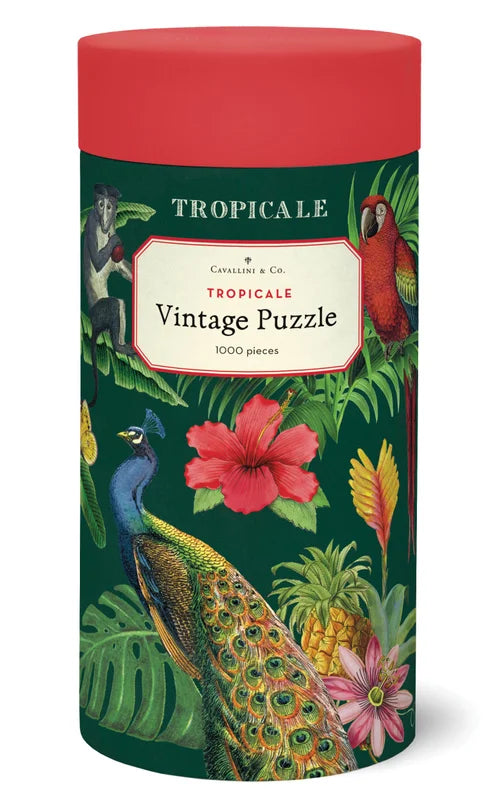 Cavallini Vintage 1,000 Piece Jigsaw Puzzle Collection | Artisans.