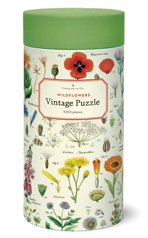 Cavallini Vintage 1,000 Piece Jigsaw Puzzle Collection | Artisans.
