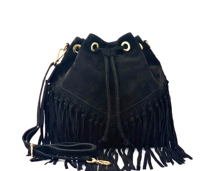 Rave Suede Bucket Bag - Assorted Colors