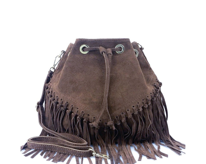 Rave Suede Bucket Bag - Assorted Colors