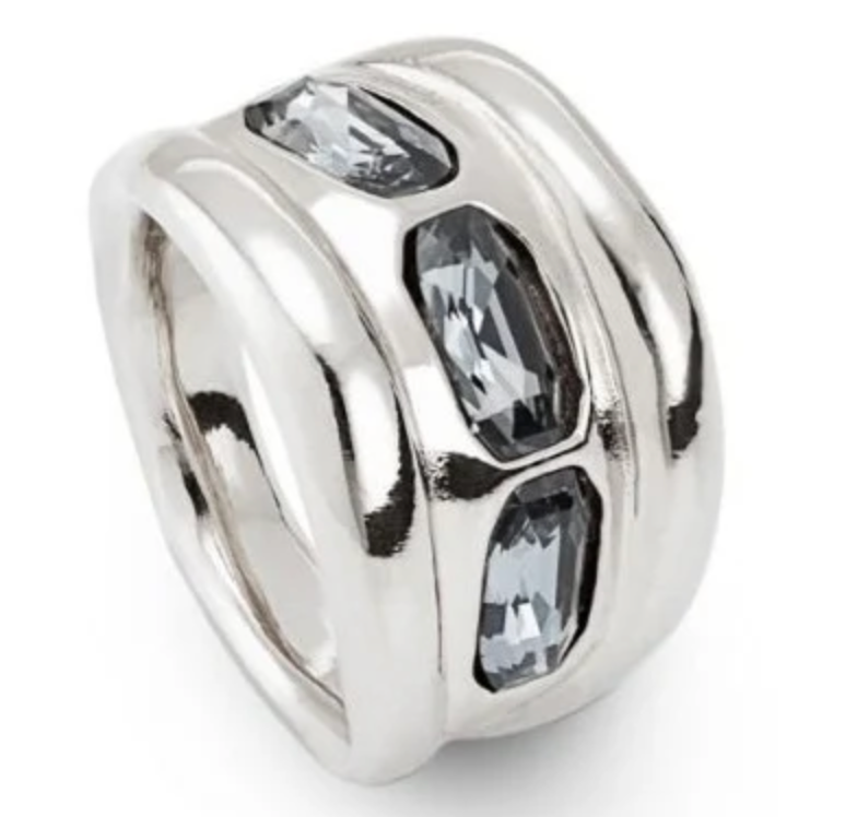 UNOde50 Bluemoon Silver Ring | Artisans.