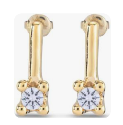 UNOde50 Divine Gold Earrings | Artisans.