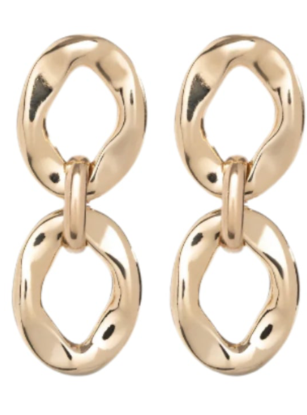 UNOde50 Groovy Gold Earrings | Artisans.