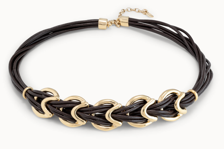 UNOde50 Step by Step Gold Necklace | Artisans.