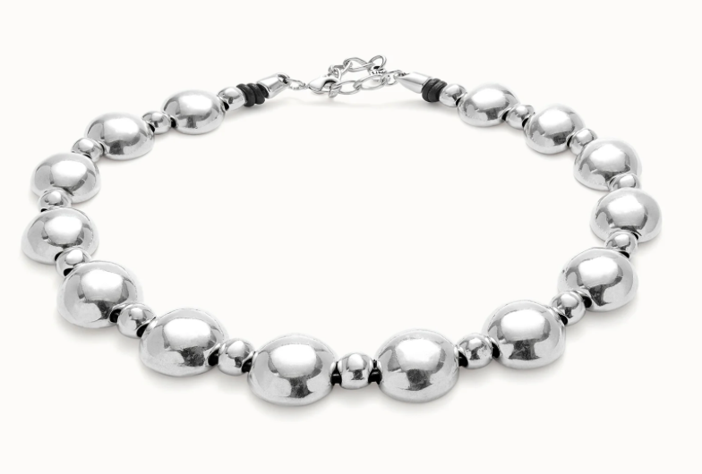 UNOde50 Ser Intrepida Silver Necklace | Artisans.