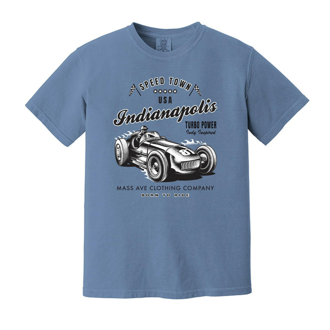 Speed Town Unisex Garment-Dyed Cotton T-shirt | Artisans.