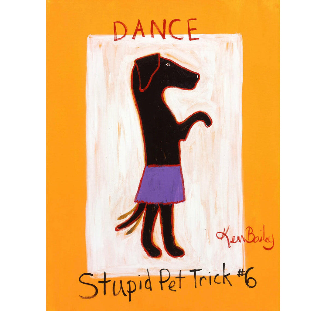 Stupid Pet Trick 6 "Dance" Limited Edition Print | Artisans.