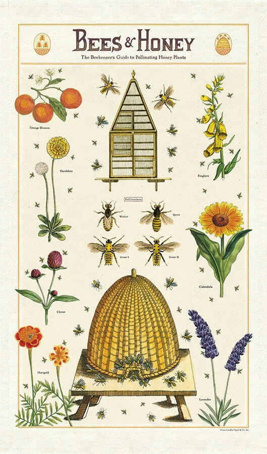 Cavallini Tea Towel | Artisans.