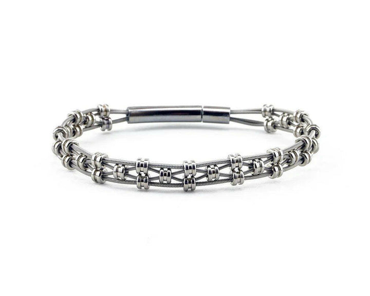 Vanessa Recycled Guitar String Bracelet | Artisans.