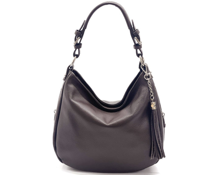 Vicky Italian Leather Shoulder Bag - Assorted Colors