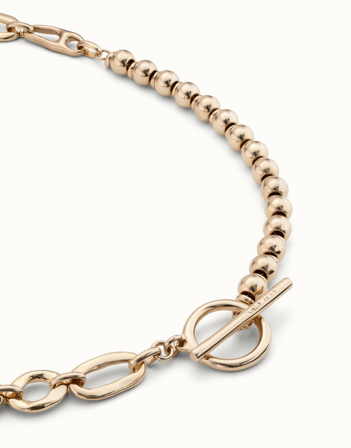 UNOde50 YOLO Gold  Necklace | Artisans.