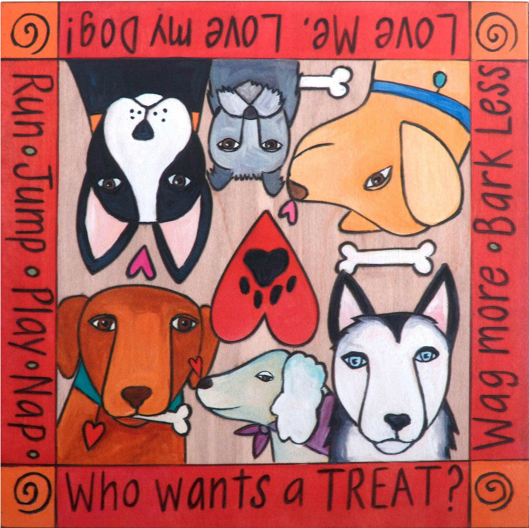 Playful Wooden Pet Treat Box Collection — Assorted Themes | Artisans.