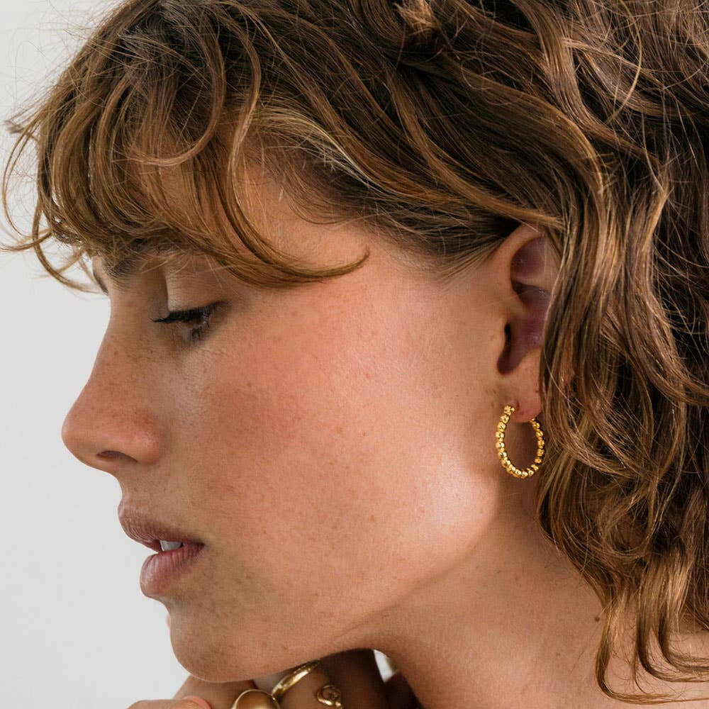 Kiki Hoop Earrings | Artisans.