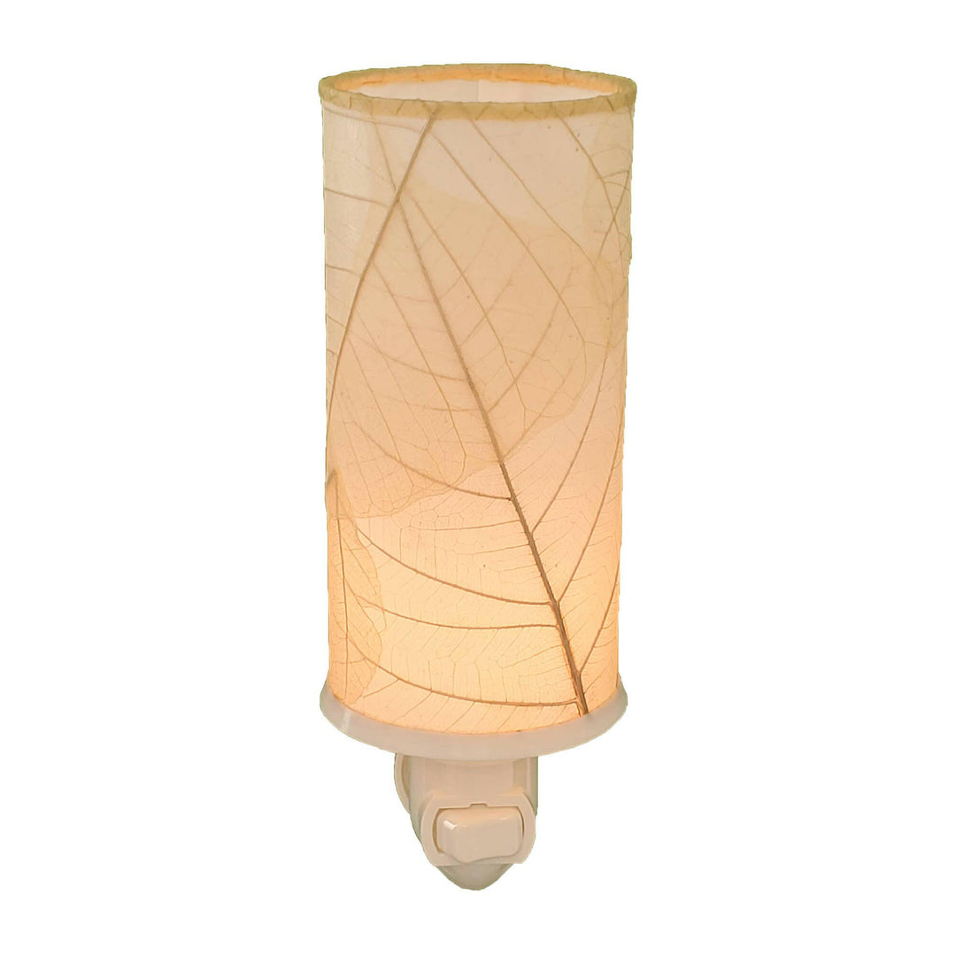 Cylinder Night Light Collection — Made of Cocoa Leaves | Artisans.