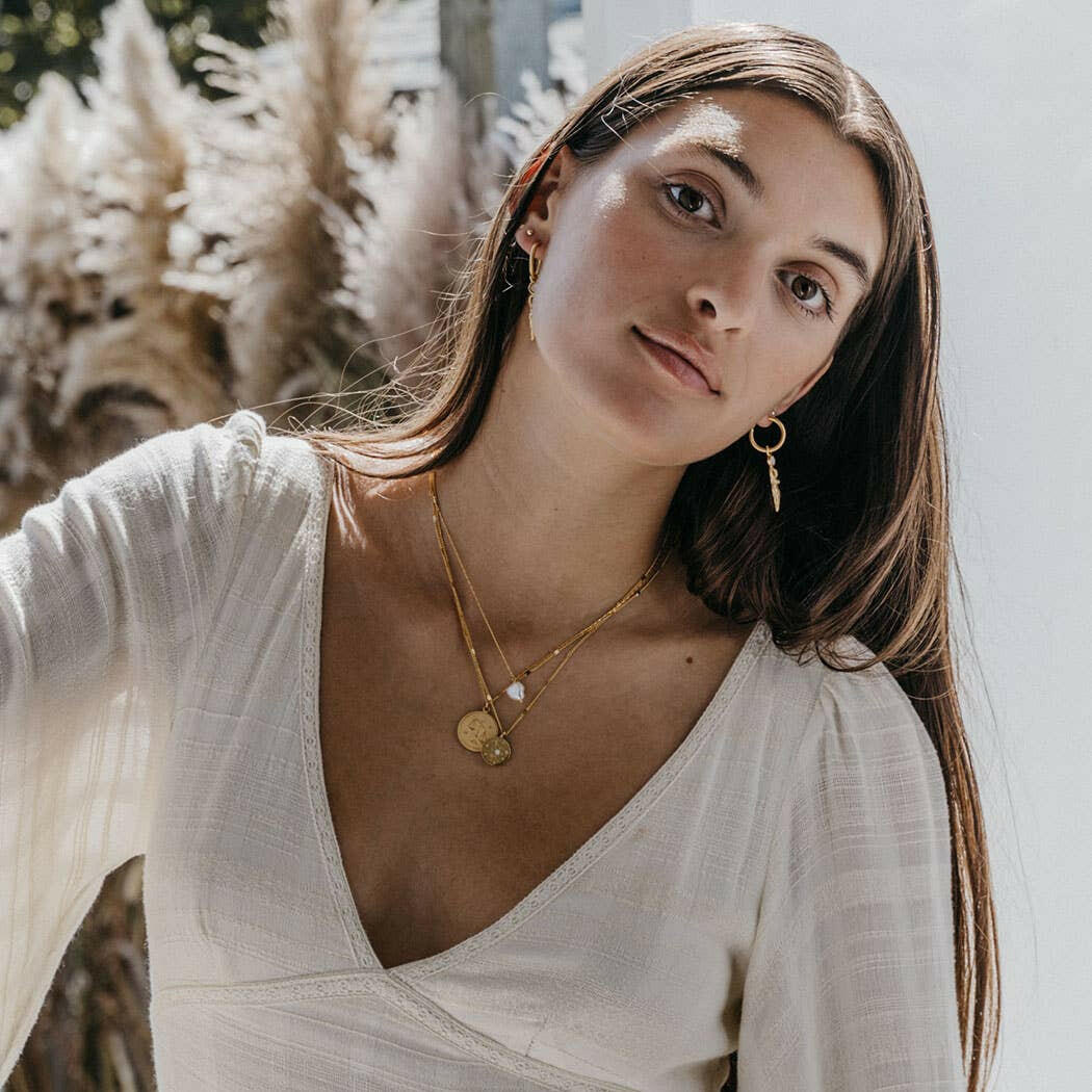 Zodiac Medallion Pendant Necklace — Astrological Sign Collection | Artisans.
