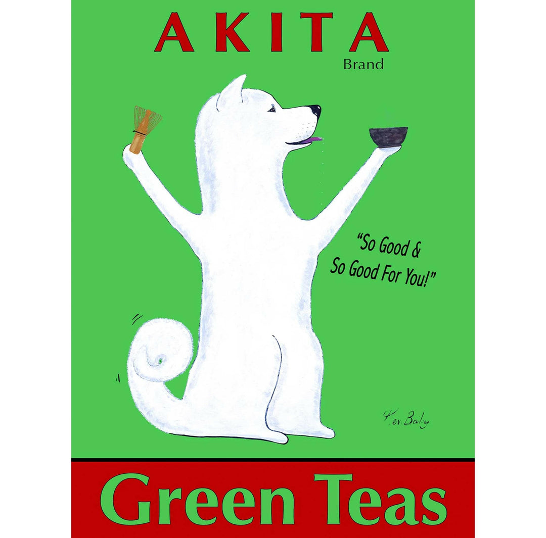 Akita Green Teas Limited Edition Print | Artisans.
