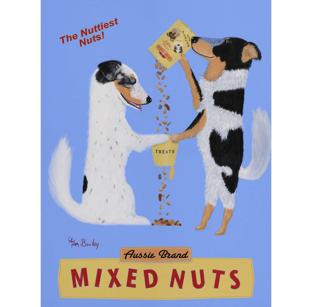 Aussie Mixed Nuts Limited Edition Print | Artisans.