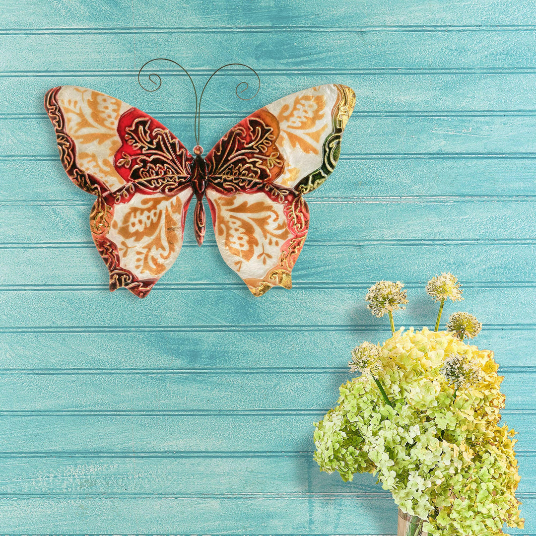 Butterfly Metal Wall Art Decorative Collection | Artisans.