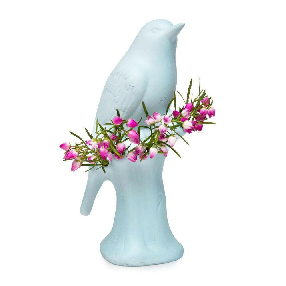 Porcelain Bird Bud Vase | Artisans.