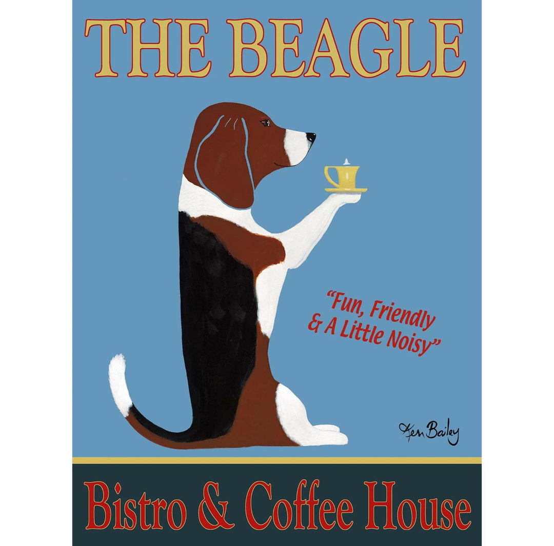 Beagle Bistro & Coffee House Limited Edition Print | Artisans.
