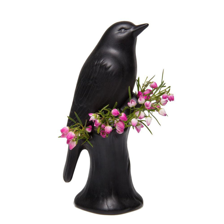 Porcelain Bird Bud Vase | Artisans.