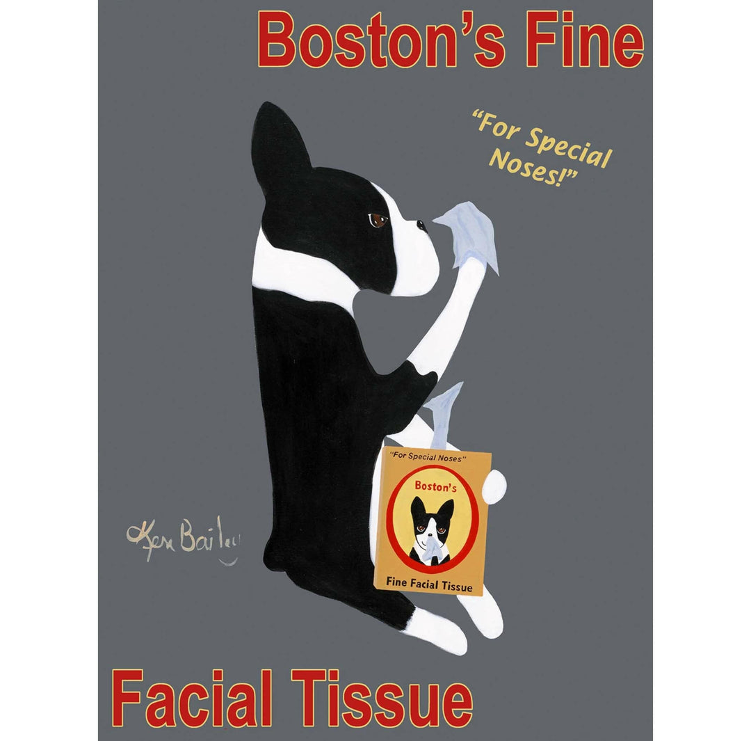 Boston Fine Facial Tissue Limited Edition Print | Artisans.
