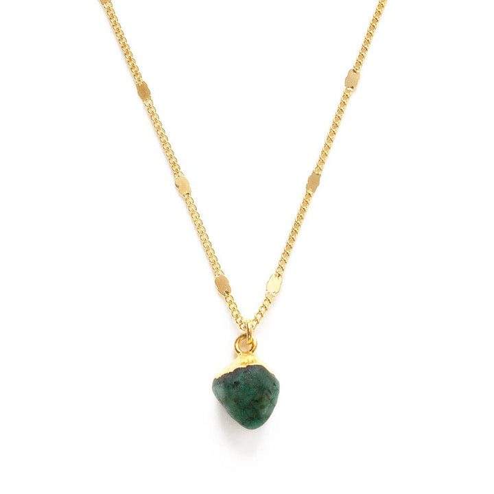 Raw Cut Gemstone Necklaces | Artisans.