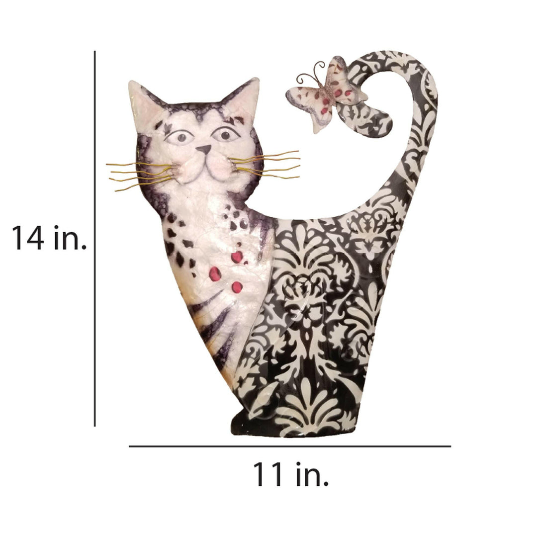 Cat Wall Metal Art Decor Collection | Artisans.