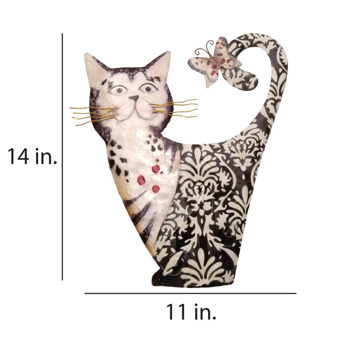 Cat Wall Metal Art Decor Collection | Artisans.