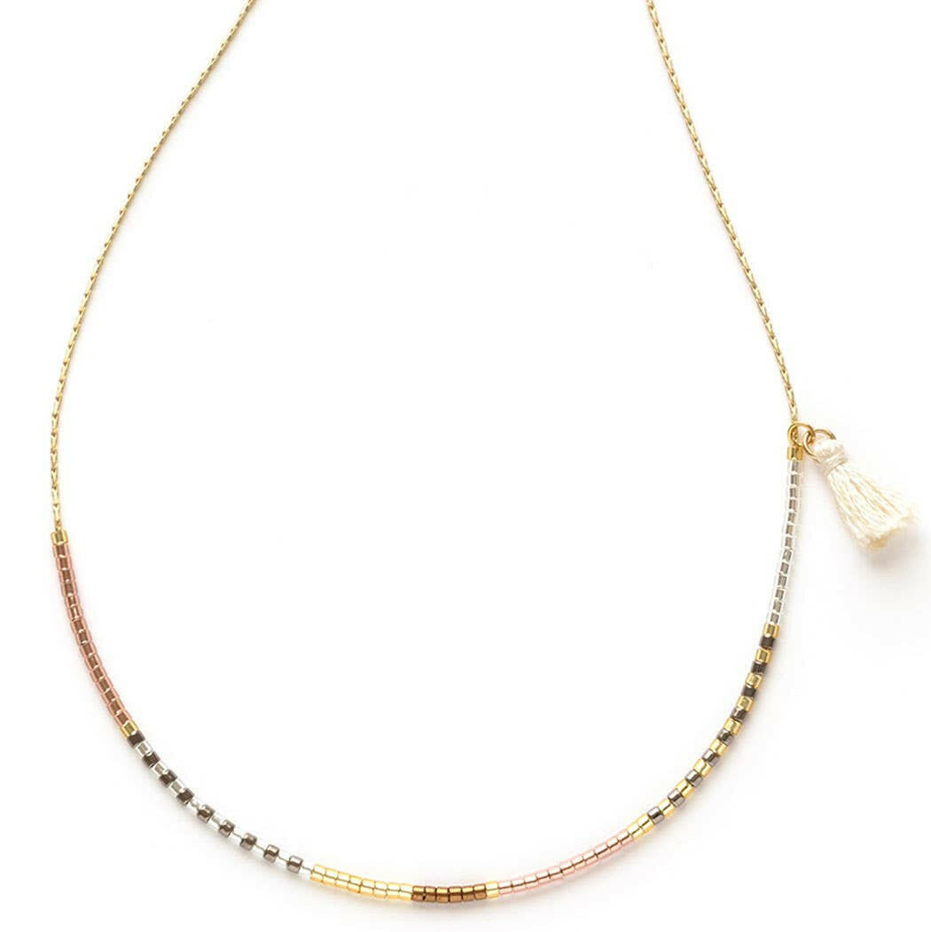 Japanese Seed Bead Necklace Collection — Assorted Styles | Artisans.