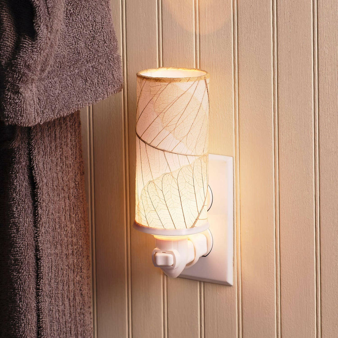 Cylinder Night Light Collection — Made of Cocoa Leaves | Artisans.