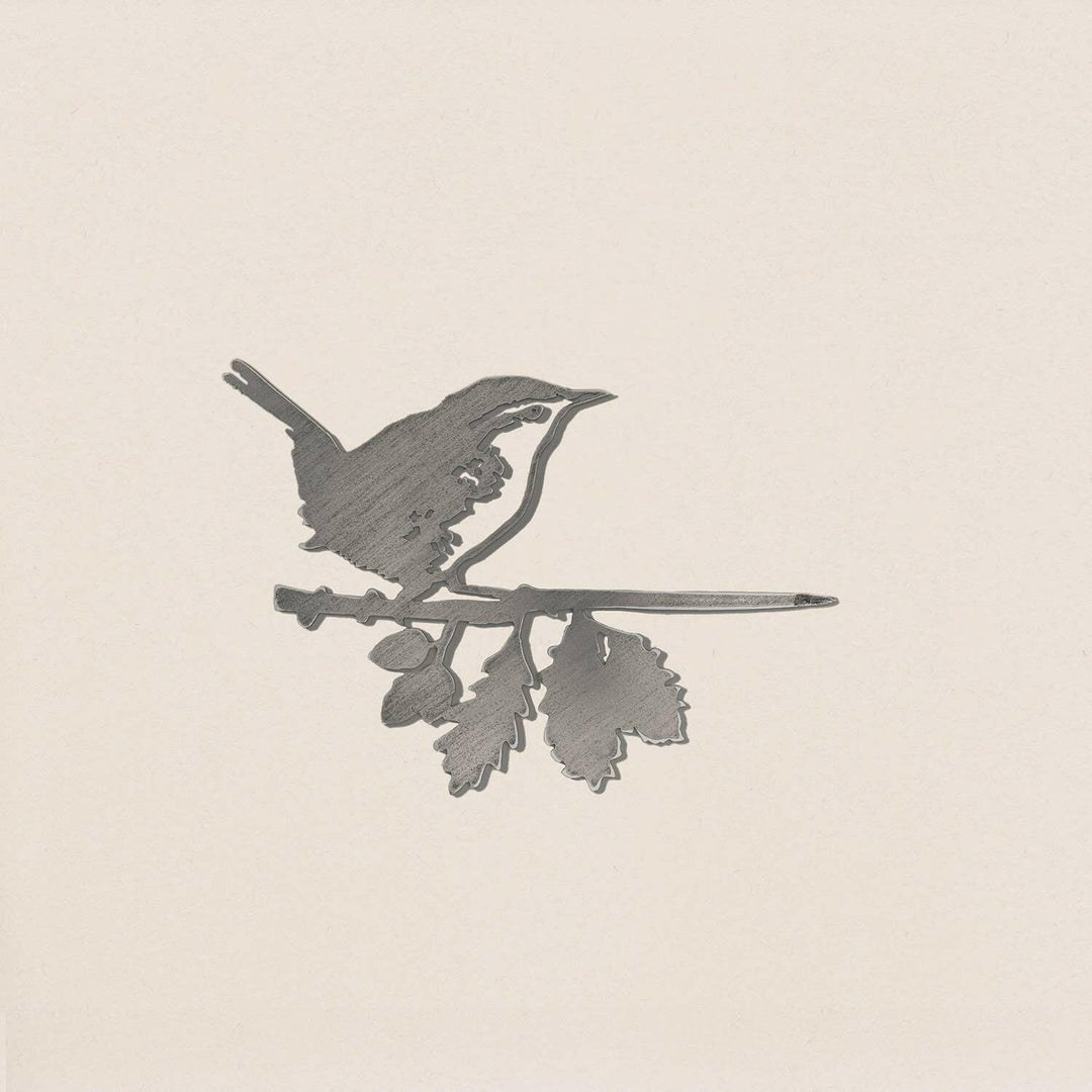 Wren Metalbird Garden Art | Artisans.