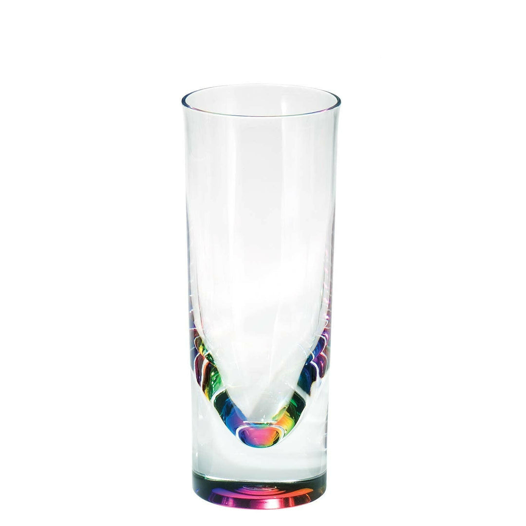 Teardrop 14 oz. Rainbow Acrylic Tall Tumbler | Artisans.