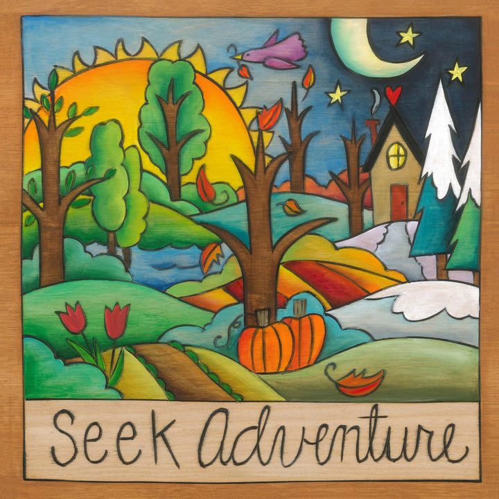Sentiment Large Wall Plaque Collection — Assorted Themes | Artisans.