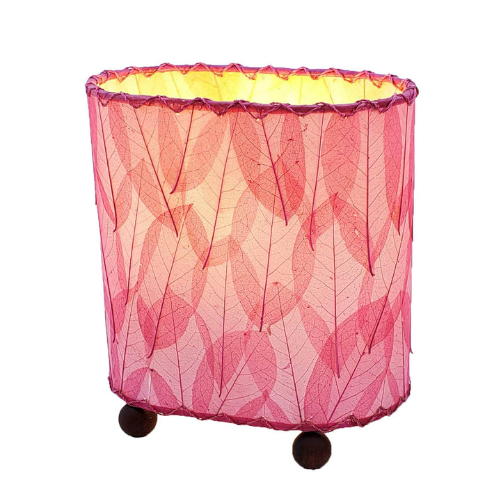 Mini Guyabano Table Lamp — Made with Cocoa Leaves | Artisans.