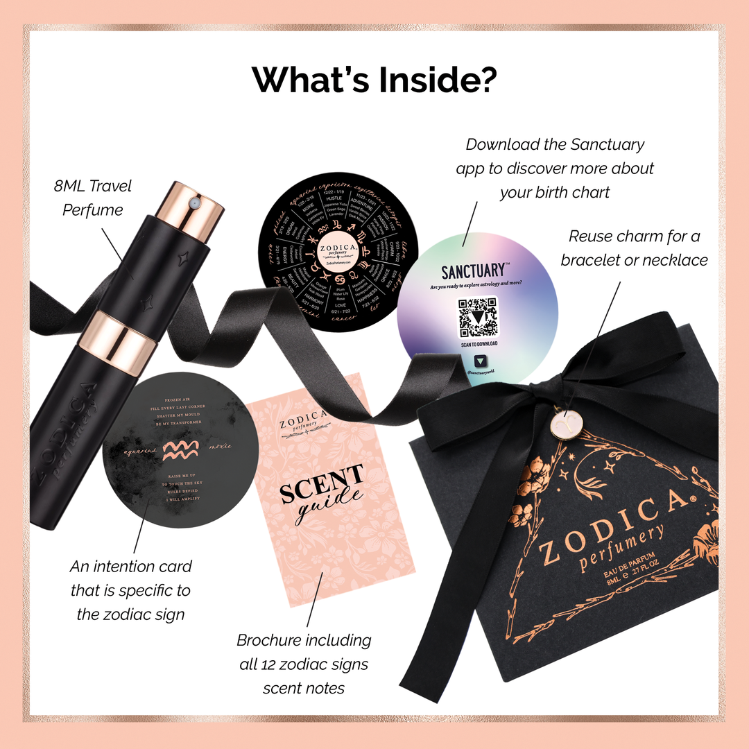 Zodiac Perfume Twist &amp; Spritz Gift Set 8ml | Artisans.