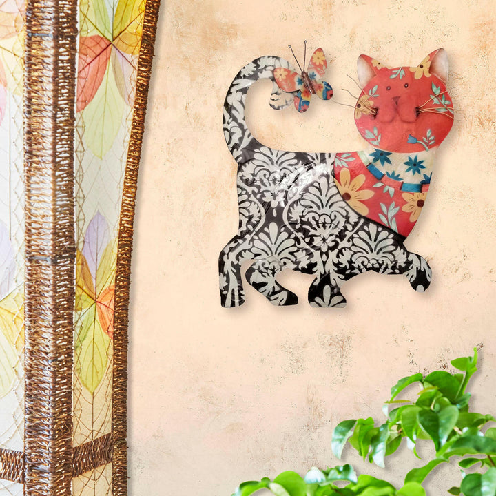 Cat Wall Metal Art Decor Collection | Artisans.