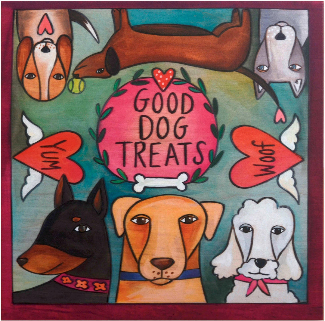 Playful Wooden Pet Treat Box Collection — Assorted Themes | Artisans.