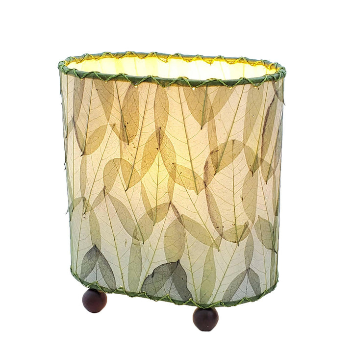 Mini Guyabano Table Lamp — Made with Cocoa Leaves | Artisans.