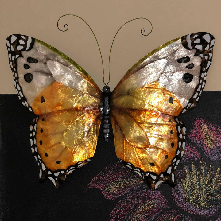 Butterfly Metal Wall Art Decorative Collection | Artisans.