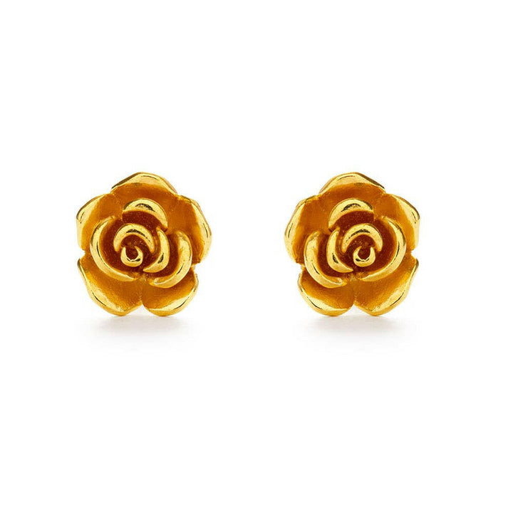 Rose Stud Earrings | Artisans.