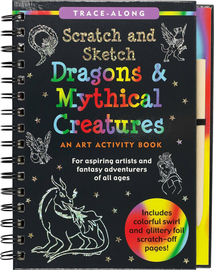 Scratch &amp; Sketch Dragons &amp; Mythical Creatures | Artisans.