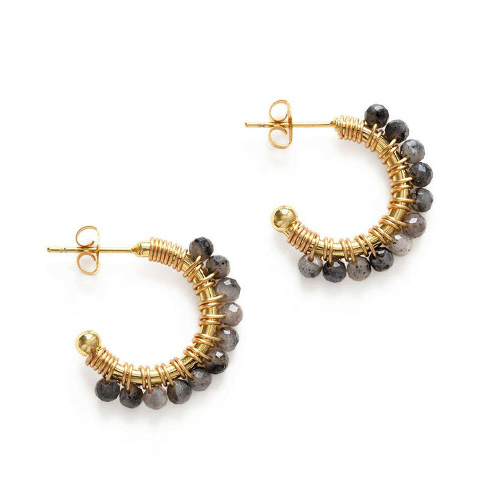 Wrapped Hoop Earrings - Assorted Styles | Artisans.