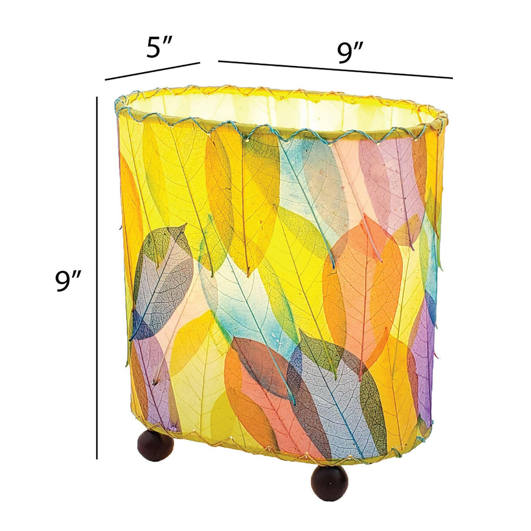 Mini Guyabano Table Lamp — Made with Cocoa Leaves | Artisans.