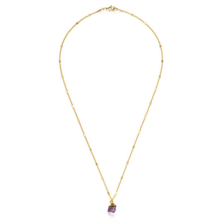 Raw Cut Gemstone Necklaces | Artisans.